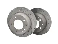 EBC Turbo Groove Brake Discs Rear. Porsche 911 / 912 GD142 - GD142